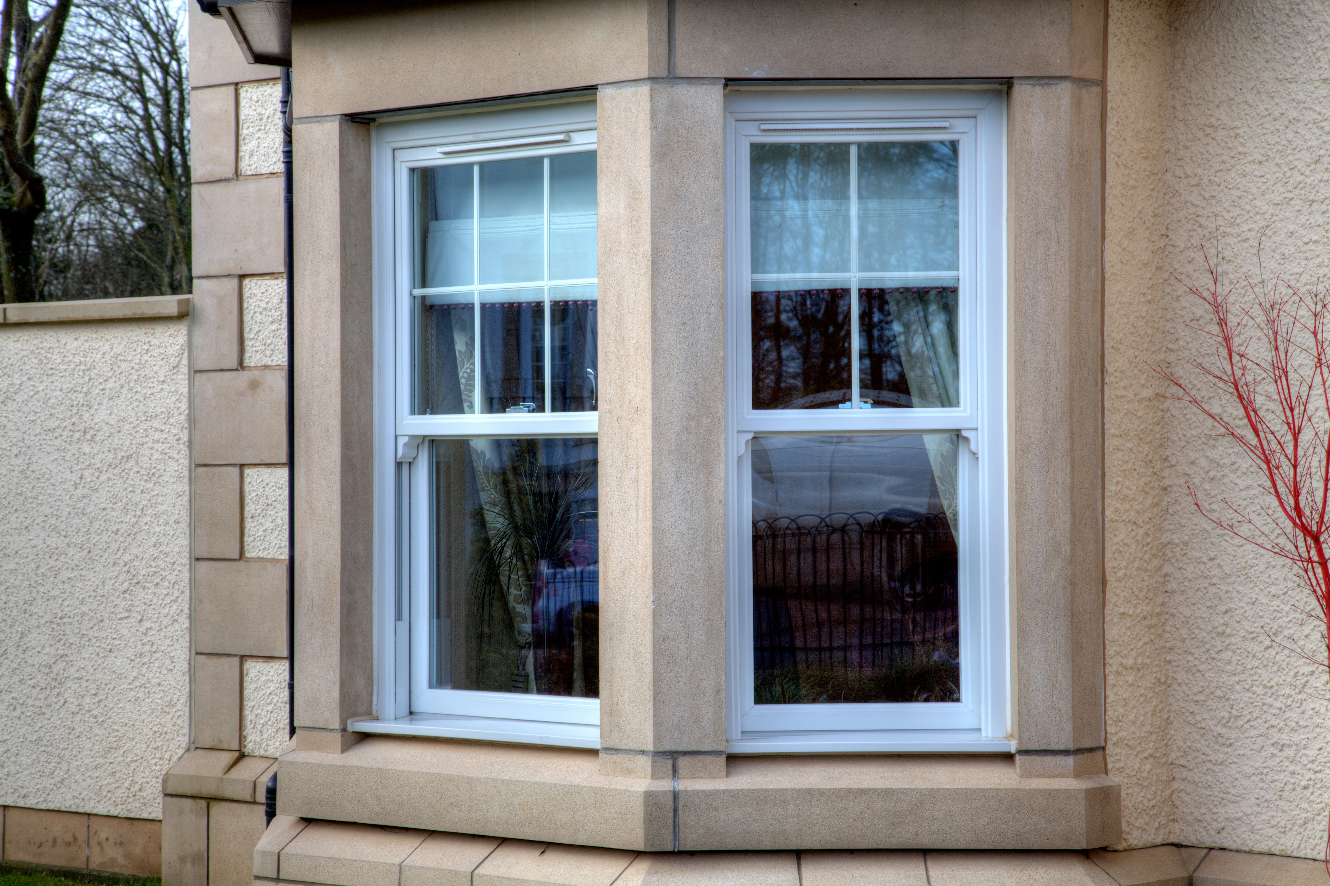 UPVC SLIDING SASH WINDOWS 